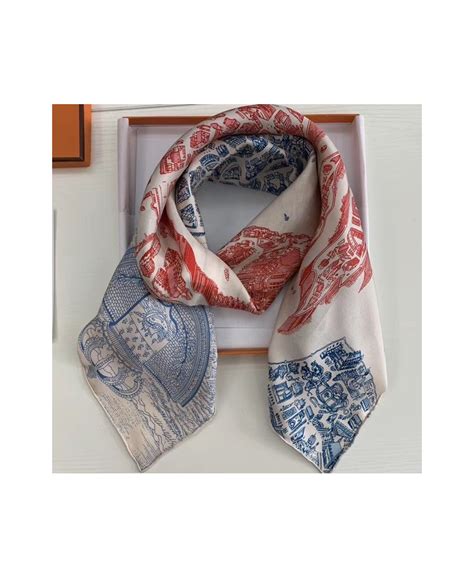 La Cité Cavalière scarf 90, Limited Edition 